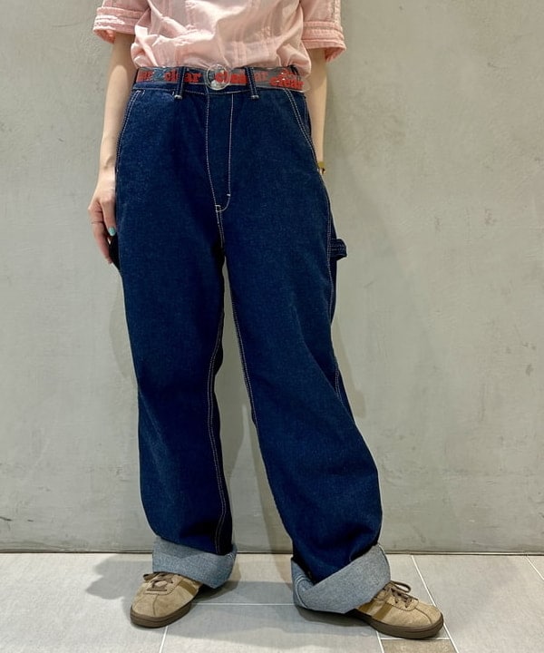 ナツハさんの「BEAMS WOMEN｜12オンス デニム ペインター パンツ」を使ったコーディネート