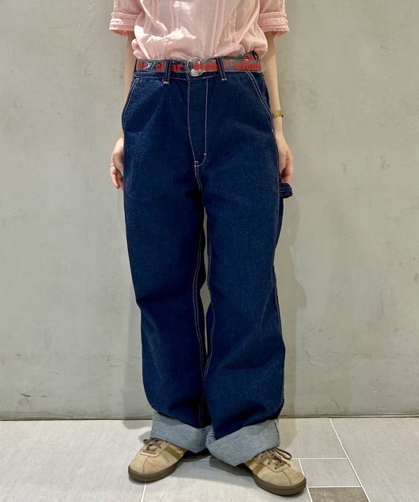 ナツハさんの「BEAMS WOMEN｜12オンス デニム ペインター パンツ」を使ったコーディネート