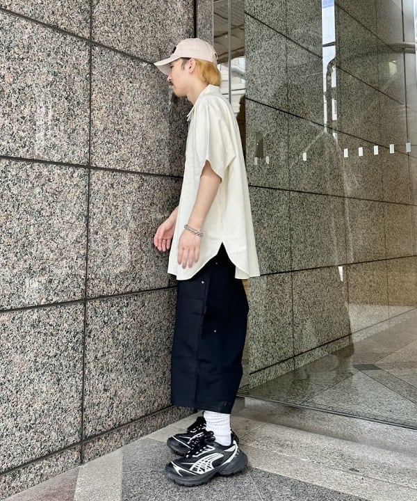 吉田 洸輝さんの「BEAMS WOMEN｜ミリタリー プルオーバー シャツ」を使ったコーディネート