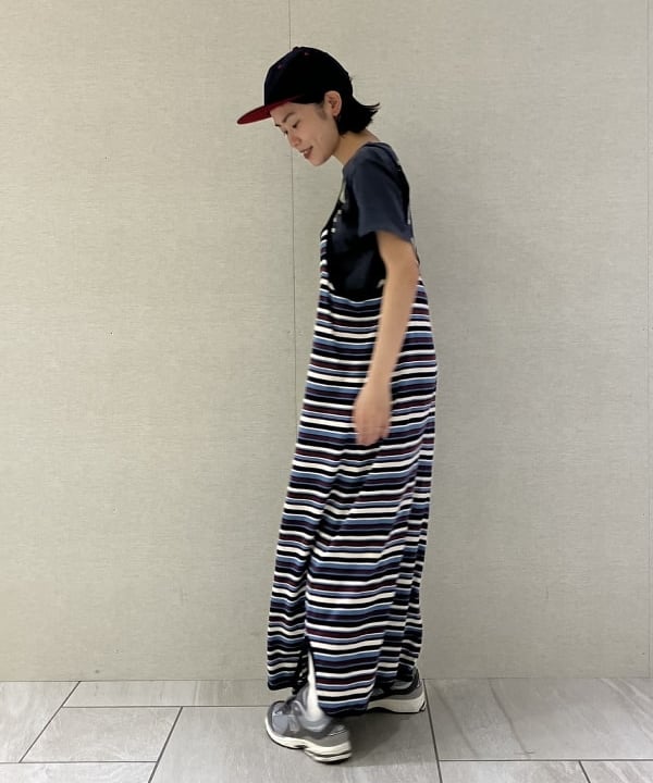 葵さんの「BEAMS WOMEN｜【別注】NEW ERA / 950 スナップ バック 2トーン キャップ」を使ったコーディネート