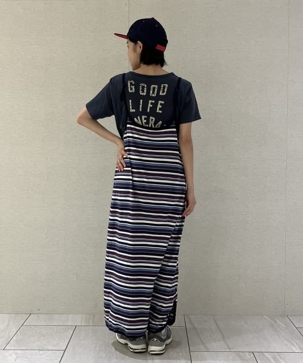 葵さんの「BEAMS WOMEN｜【別注】NEW ERA / 950 スナップ バック 2トーン キャップ」を使ったコーディネート