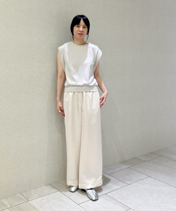 OSUMIさんの「BEAMS WOMEN｜ジョーゼット カットプルオーバー」を使ったコーディネート