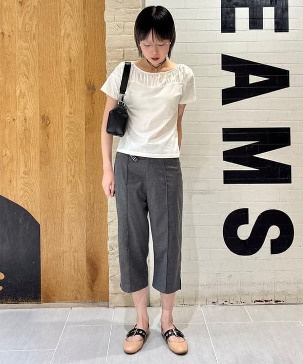 amaさんの「BEAMS WOMEN｜ワイド 2WAY バッグ」を使ったコーディネート