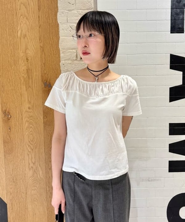 amaさんの「BEAMS WOMEN｜ワイド 2WAY バッグ」を使ったコーディネート