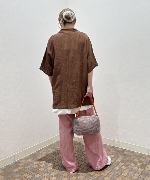 YABUさんの「BEAMS WOMEN｜ダブルブレスト ハーフスリーブ ジャケット」を使ったコーディネート