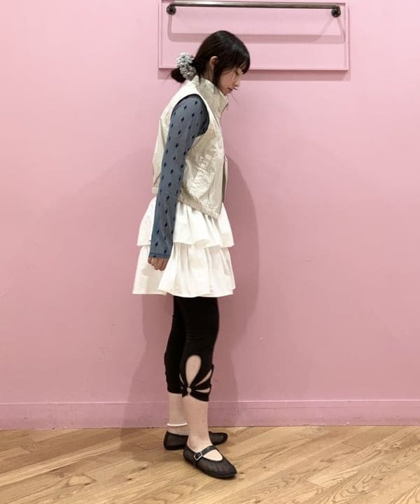 晶さんの「BEAMS WOMEN｜sister jane / Una Baile Rib mini Dress」を使ったコーディネート