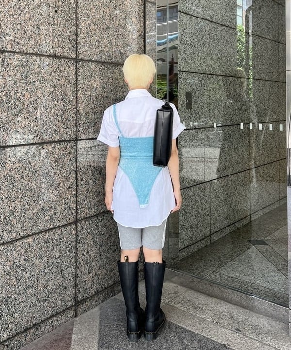 あさひさんの「BEAMS WOMEN｜ワイド 2WAY バッグ」を使ったコーディネート