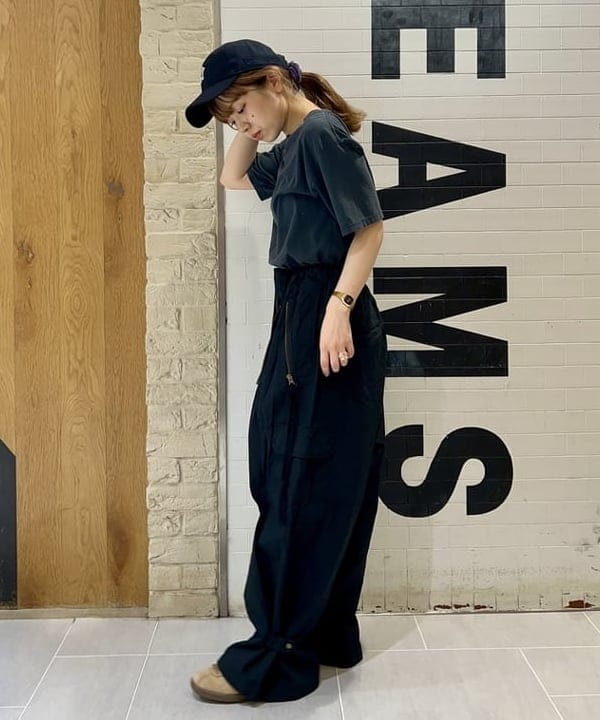 ナツハさんの「BEAMS WOMEN｜maturely / コットン シルク ジッパー カーゴパンツ」を使ったコーディネート