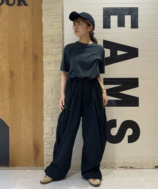 ナツハさんの「BEAMS WOMEN｜maturely / コットン シルク ジッパー カーゴパンツ」を使ったコーディネート