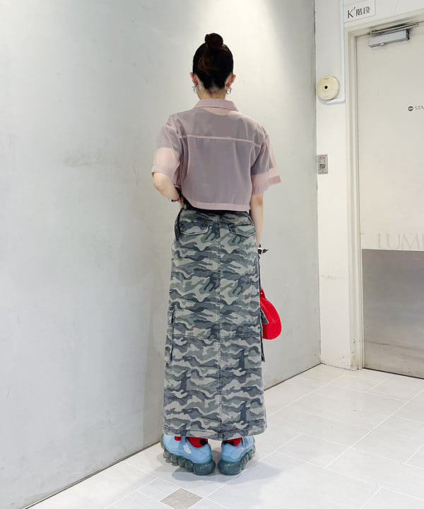 りかちょび/岸本梨佳さんの「BEAMS WOMEN｜ナイロン ボストン バッグ」を使ったコーディネート