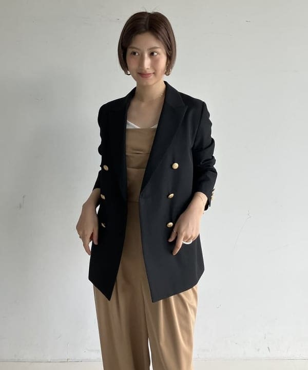 NATSUKIさんの「BEAMS WOMEN｜キュプラ ドレープ オールインワン」を使ったコーディネート