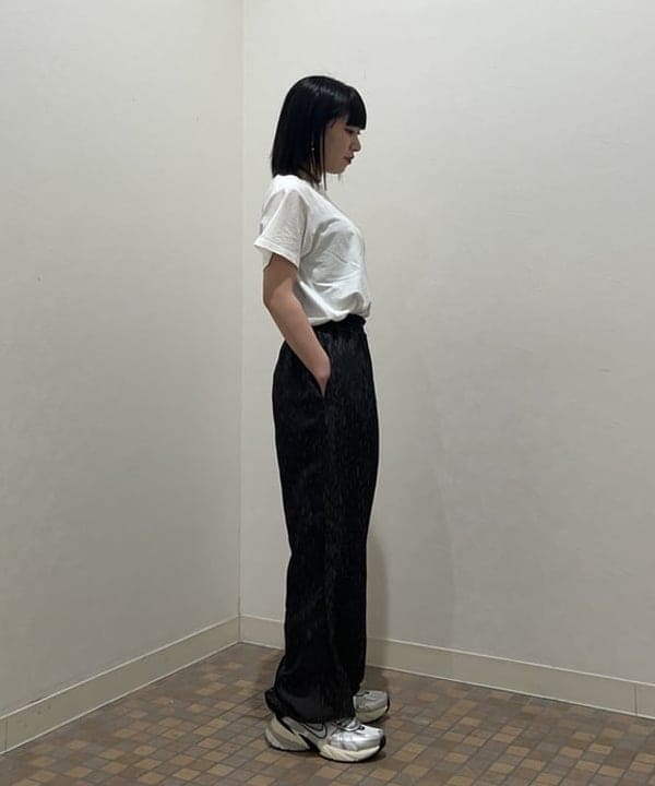 大槻 まひろさんの「BEAMS WOMEN｜TICCA / レオパード ジャカード パンツ」を使ったコーディネート