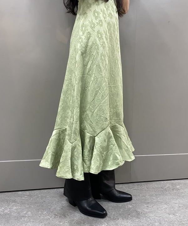 ayaさんの「BEAMS WOMEN｜sister jane / Olive Ruffle Dress」を使ったコーディネート