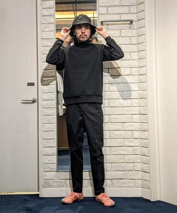 美品【ビームスゴルフ】タラッティ プラクティス プルオーバー ネイビー M 防風 美品【ビームスゴルフ】タラッティ プラクティス プルオーバー