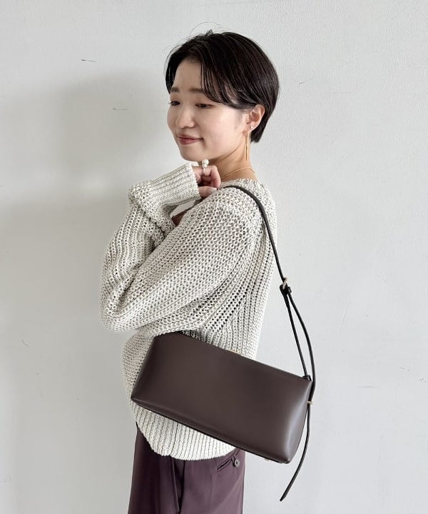SANOさんの「BEAMS WOMEN｜畦編み ニット プルオーバー.M」を使ったコーディネート