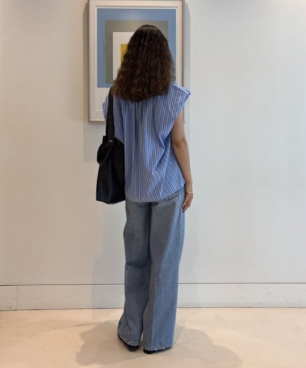 佐々木 南美さんの「BEAMS WOMEN｜ボウタイ フレンチ パフスリーブ ブラウス」を使ったコーディネート