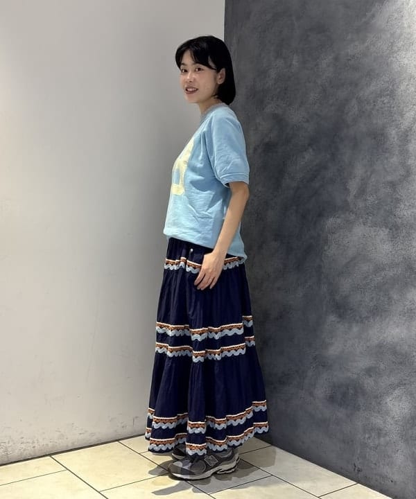 葵さんの「BEAMS WOMEN｜ボーイ ベーシック Tシャツ」を使ったコーディネート