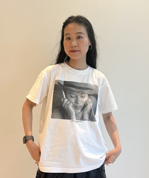 清水 彩乃さんの「BEAMS WOMEN｜maturely / トリコット シフォン レース ボクサー」を使ったコーディネート