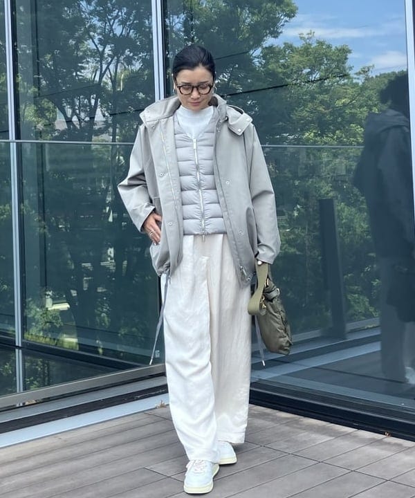 ★値下げ★Demi- Luxe BEAMS ピーコート　オフホワイト Demi-Luxe BEAMS ピーコート オフホワイト 38 Demi-Luxe BEAMS
