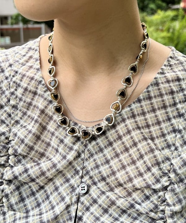 あさひさんの「BEAMS WOMEN｜チェック ギャザー ノースリーブ ブラウス」を使ったコーディネート