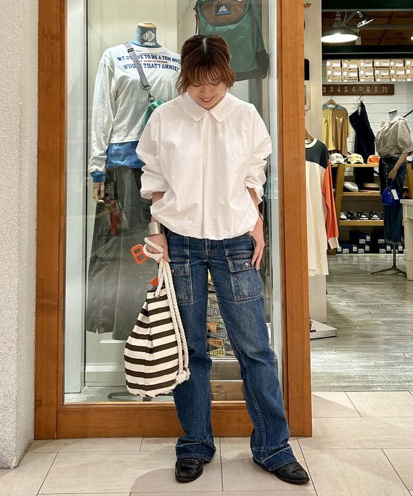 ナツハさんの「BEAMS WOMEN｜マリン バッグ」を使ったコーディネート