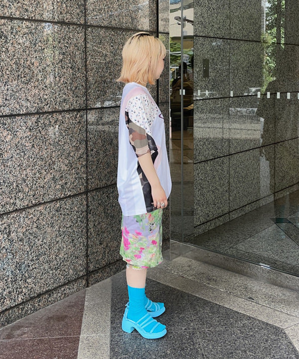 まゆちゃんさんの「BEAMS WOMEN｜PAM_FloralShrtSP」を使ったコーディネート