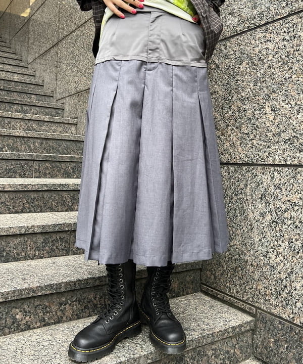 あさひさんの「BEAMS WOMEN｜チェック フリル ブレード シャツ」を使ったコーディネート