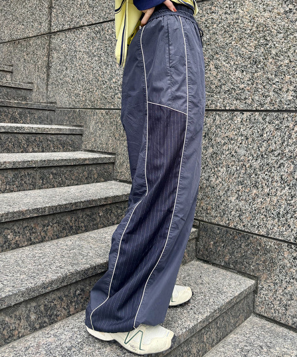 はやしあかねさんの「BEAMS WOMEN｜【別注】Champion / ボーダー ポロシャツ」を使ったコーディネート