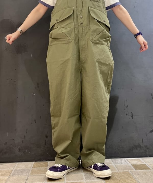 木村 梨香さんの「BEAMS WOMEN｜コットンウェザー ハンティングベスト オールインワン」を使ったコーディネート