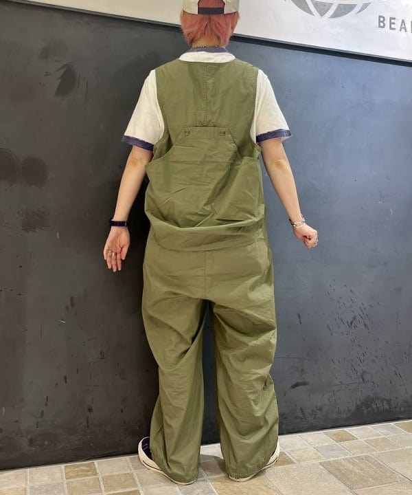 木村 梨香さんの「BEAMS WOMEN｜コットンウェザー ハンティングベスト オールインワン」を使ったコーディネート