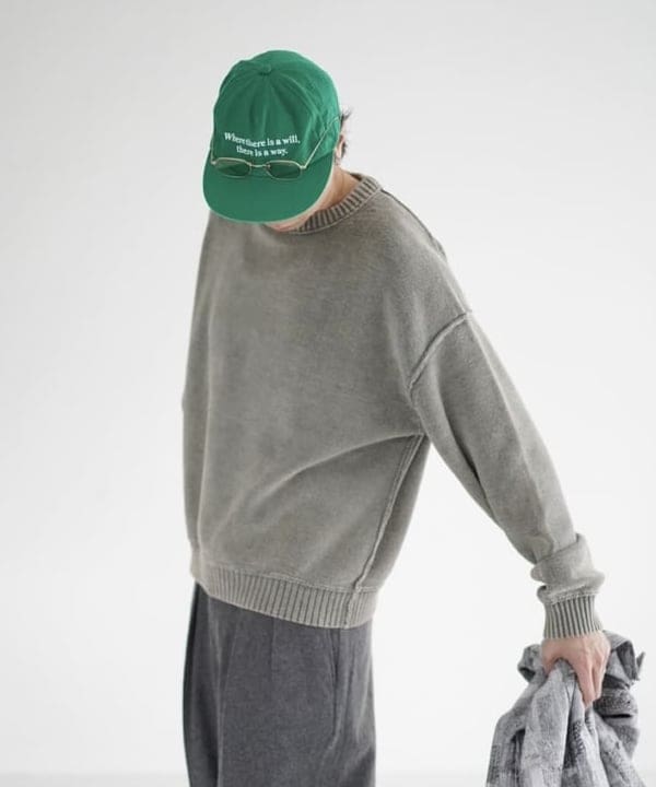 SUDOさんの「BEAMS WOMEN｜7ゲージ フェード クルーネック ニット」を使ったコーディネート