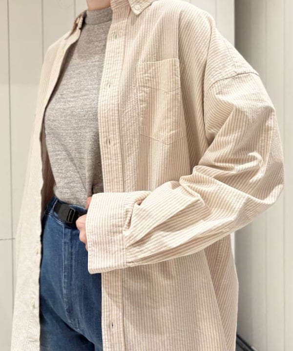 おのすさんの「BEAMS WOMEN｜【別注】Gramicci / 5ポケット デニム」を使ったコーディネート