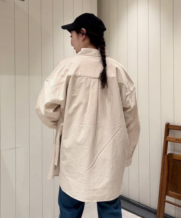 おのすさんの「BEAMS WOMEN｜【別注】Gramicci / 5ポケット デニム」を使ったコーディネート