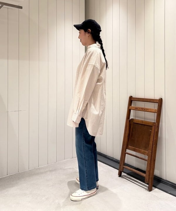 おのすさんの「BEAMS WOMEN｜【別注】Gramicci / 5ポケット デニム」を使ったコーディネート