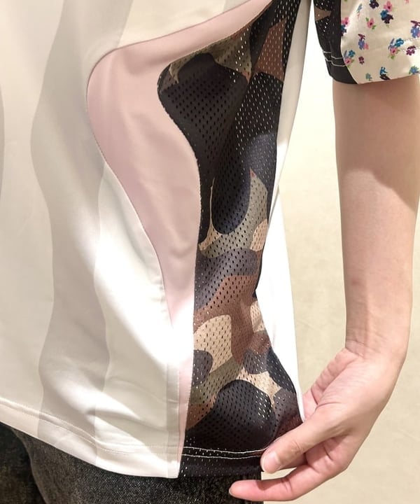 加歩さんの「BEAMS WOMEN｜デニム ハーフ パンツ」を使ったコーディネート