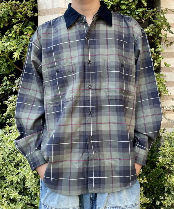 こたろうさんの「BEAMS WOMEN｜チェック ワークシャツ」を使ったコーディネート