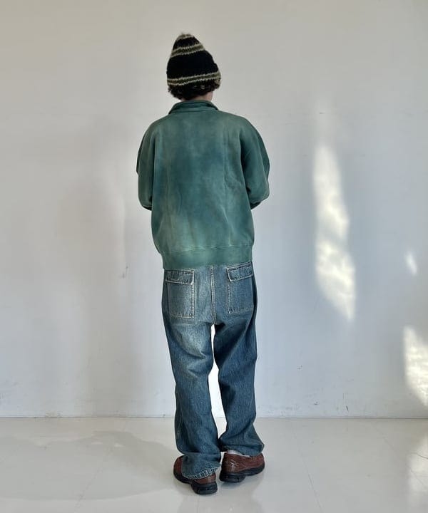 BAKU(東江 漠)さんの「BEAMS WOMEN｜ワイドショートフィット フェード プルオーバー スウェット」を使ったコーディネート