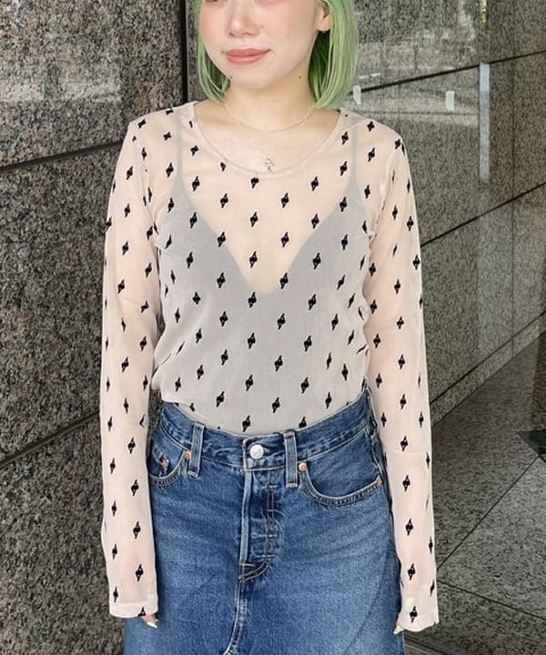 まゆちゃんさんの「BEAMS WOMEN｜LEVI’S(R) / Aラインデニムスカート ミディアムインディゴ」を使ったコーディネート