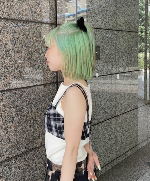 まゆちゃんさんの「BEAMS WOMEN｜チェック ビスチェ」を使ったコーディネート