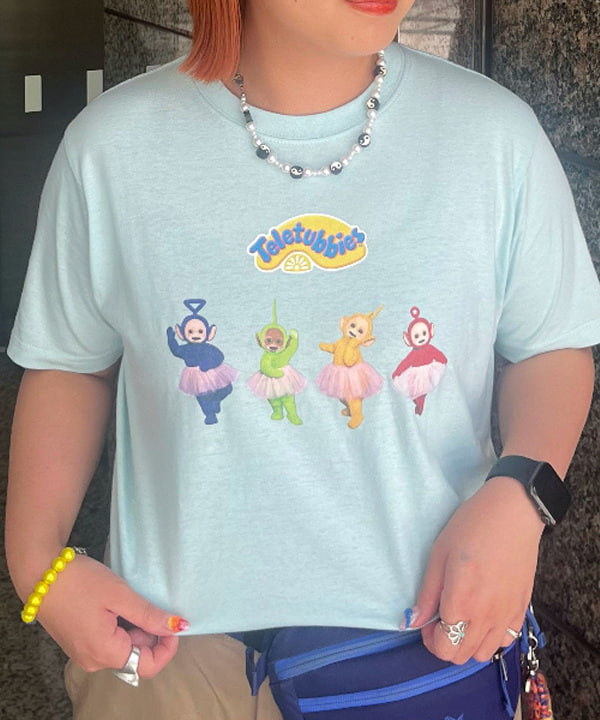 あゆさんの「BEAMS WOMEN｜【別注】GOOD ROCK SPEED / Teletubbies Tシャツ」を使ったコーディネート