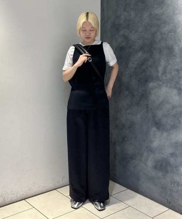 菜月さんの「BEAMS WOMEN｜ヘルシー ニット キャミソール .M」を使ったコーディネート