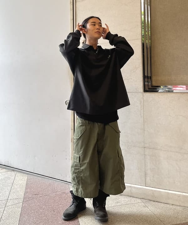菊田 悠さんの「BEAMS WOMEN｜【別注】FRED PERRY / SINGLE TIP RELAX PIQUE TEXTURE SHIRT」を使ったコーディネート