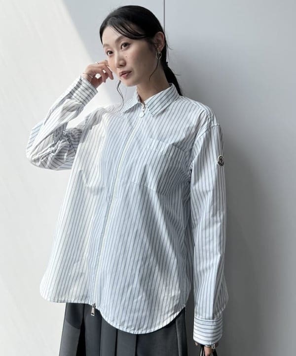 隈元 楓さんの「BEAMS WOMEN｜アシンメトリー プリーツスカート」を使ったコーディネート