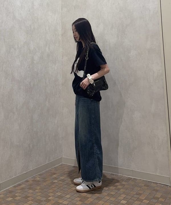 amiriさんの「BEAMS WOMEN｜レース アップ ミニ バッグ」を使ったコーディネート