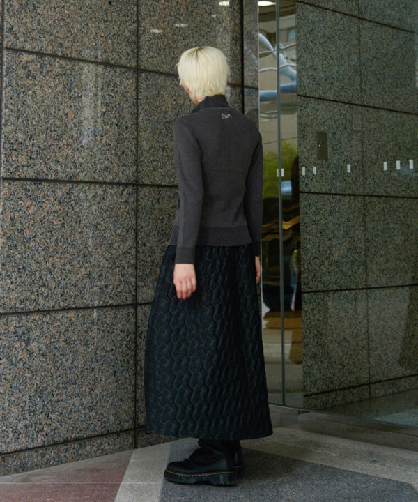 あさひさんの「BEAMS WOMEN｜フラワー ジャカード フレア スカート」を使ったコーディネート