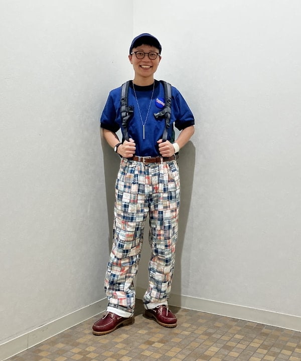 土田 達也さんの「BEAMS WOMEN｜【別注】Goodwear / Short Sleeve Ringer Tee」を使ったコーディネート