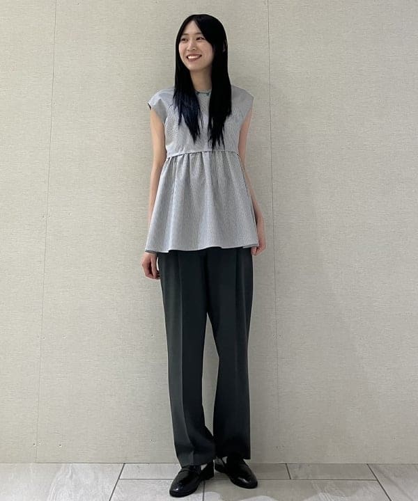 nodokaさんの「BEAMS WOMEN｜トロピカル 2ボタン ジレ」を使ったコーディネート