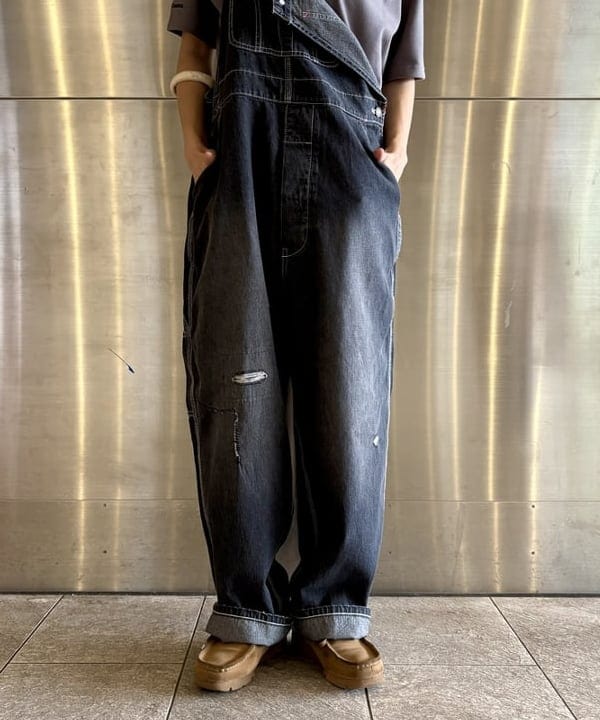 みりさんの「【別注】BIGMAC / リペア オーバーオール▲」を使ったコーディネート