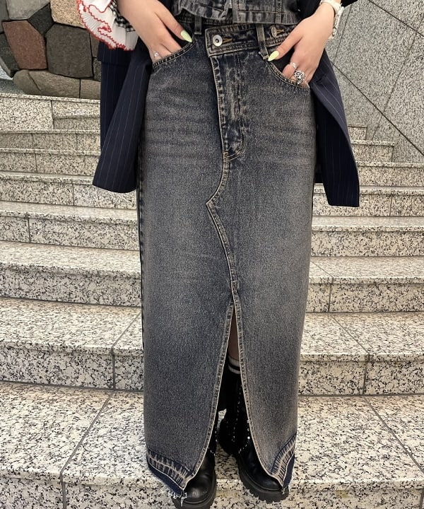 まゆちゃんさんの「BEAMS WOMEN｜ラペル ドット ハーフスリーブ ジャケット」を使ったコーディネート