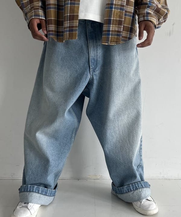 NADEL ナデールさんの「BEAMS WOMEN｜チェック ワークシャツ」を使ったコーディネート